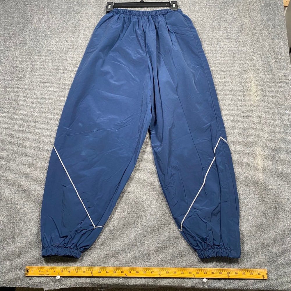 Skillcraft Mens Us Navy Medium‎ Regular Blue Nylon Track Pants Joggers